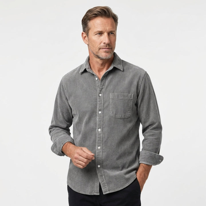 Adriano | Soft, Stylish & Comfortable Men’s Corduroy Shirt 3