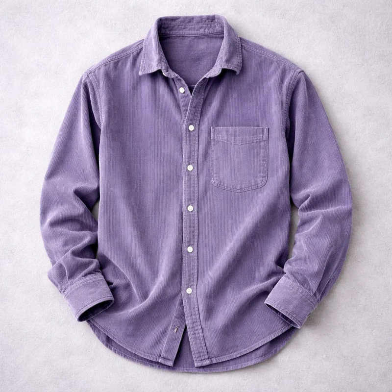 Adriano | Soft, Stylish & Comfortable Men’s Corduroy Shirt 8