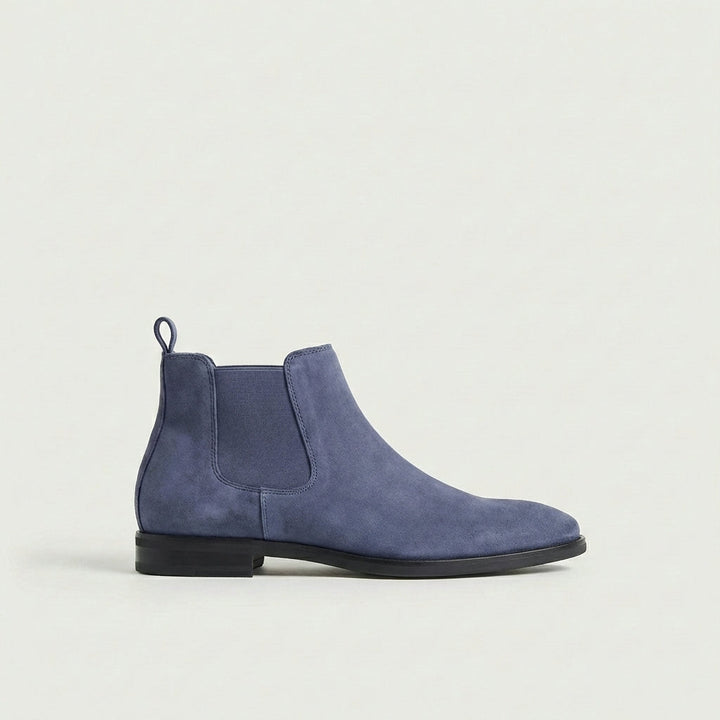 Alaric | Premium Smooth Leather Black Chelsea Boots for Men & Women 10