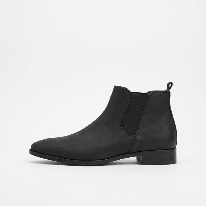 Alaric | Premium Smooth Leather Black Chelsea Boots for Men & Women 2