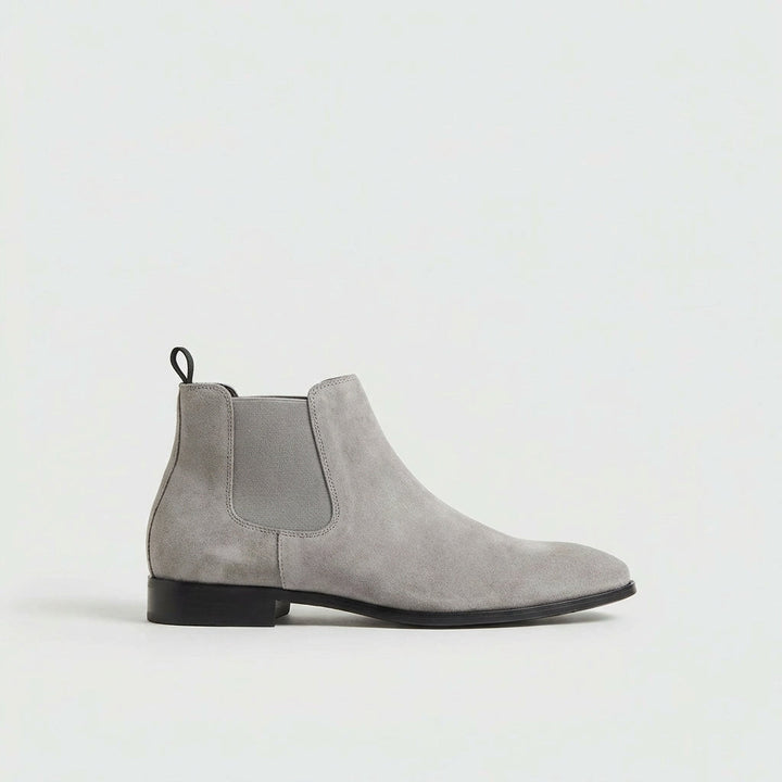Alaric | Premium Smooth Leather Black Chelsea Boots for Men & Women 4
