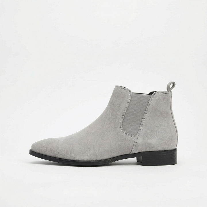 Alaric | Premium Smooth Leather Black Chelsea Boots for Men & Women 5