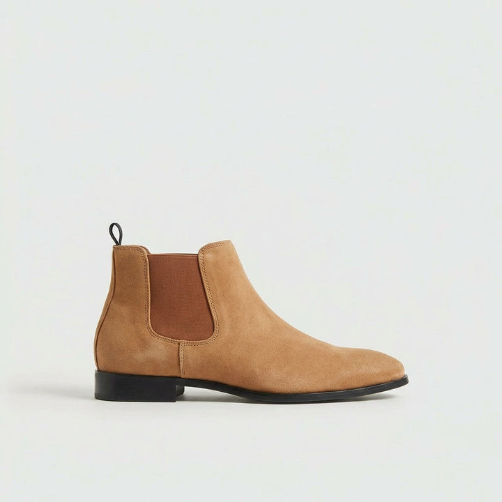 Alaric | Premium Smooth Leather Black Chelsea Boots for Men & Women 7