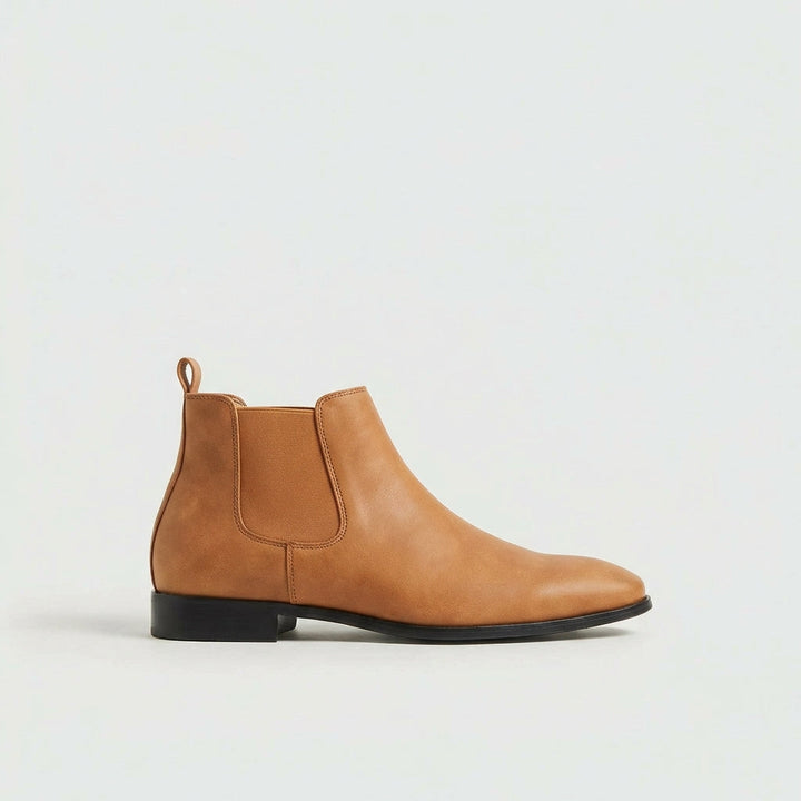 Alaric | Premium Smooth Leather Black Chelsea Boots for Men & Women 9