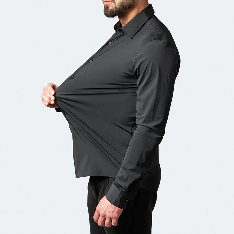 Alden | Men's Dress Shirt – Wrinkle-Free, Stretch & Comfortable 7