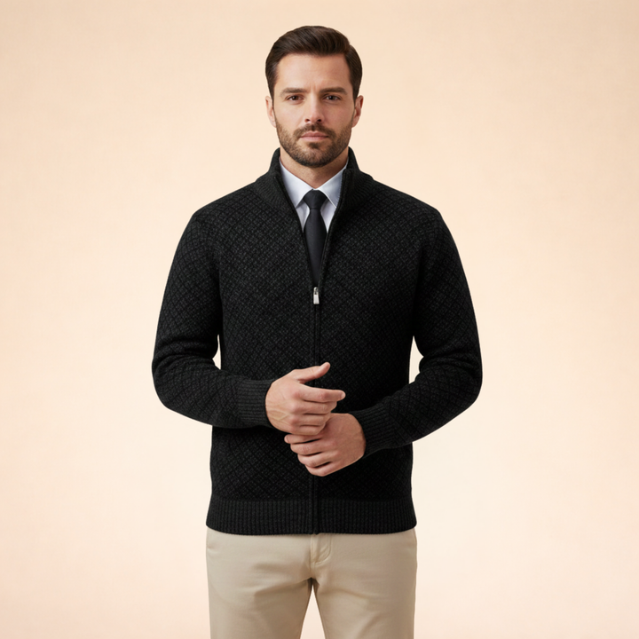 Alden | Men’s Quarter Zip Sweater – Soft, Stylish & Versatile for Casual Wear 1