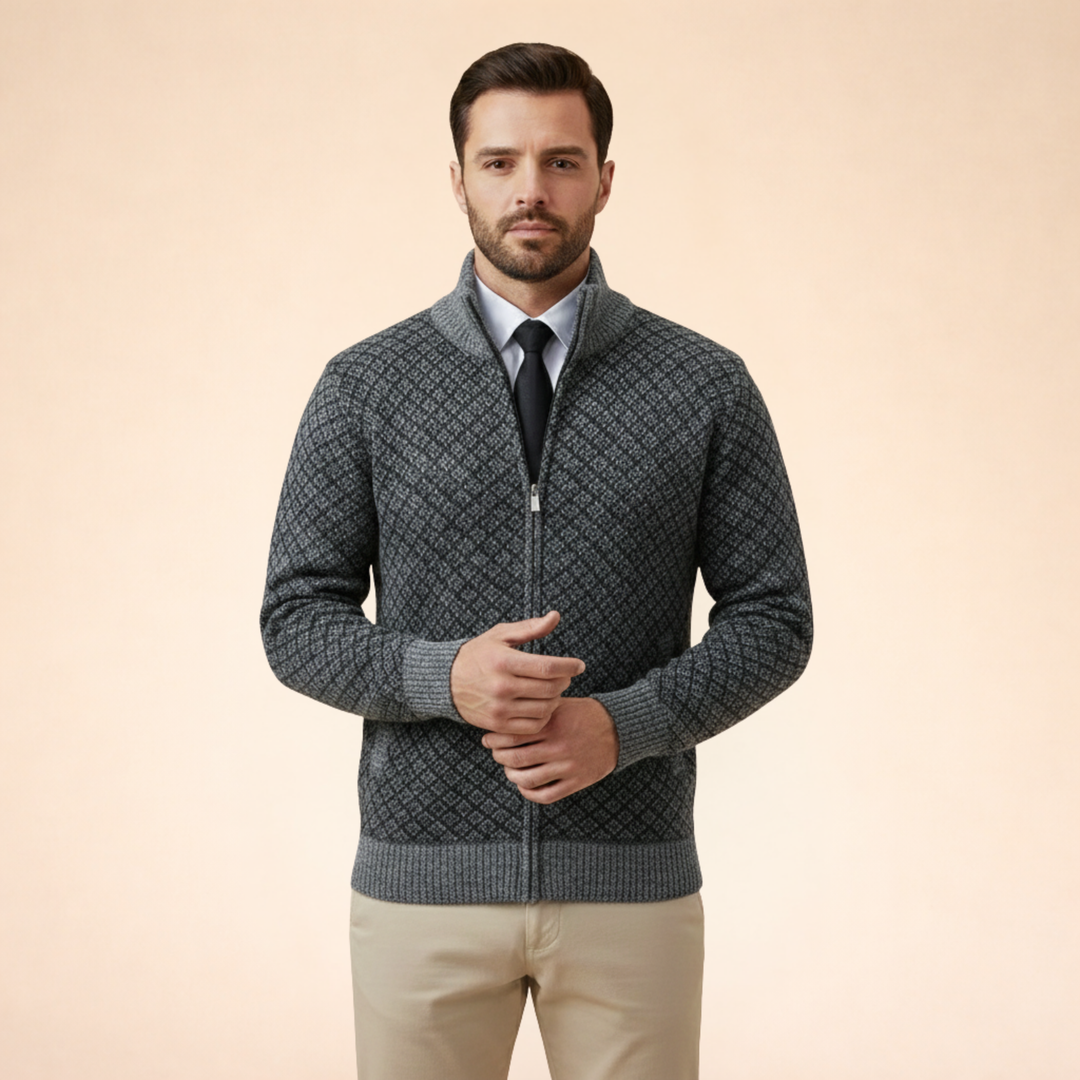 Alden | Men’s Quarter Zip Sweater – Soft, Stylish & Versatile for Casual Wear 3