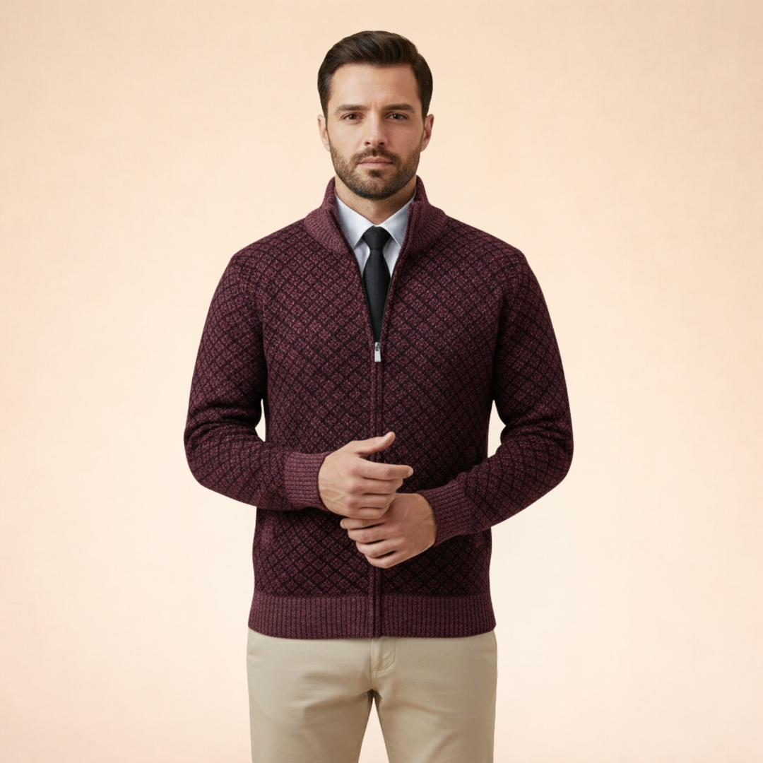 Alden | Men’s Quarter Zip Sweater – Soft, Stylish & Versatile for Casual Wear 4