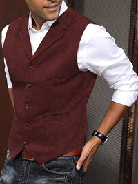 Sebastian | Classic Wool Blend Vest