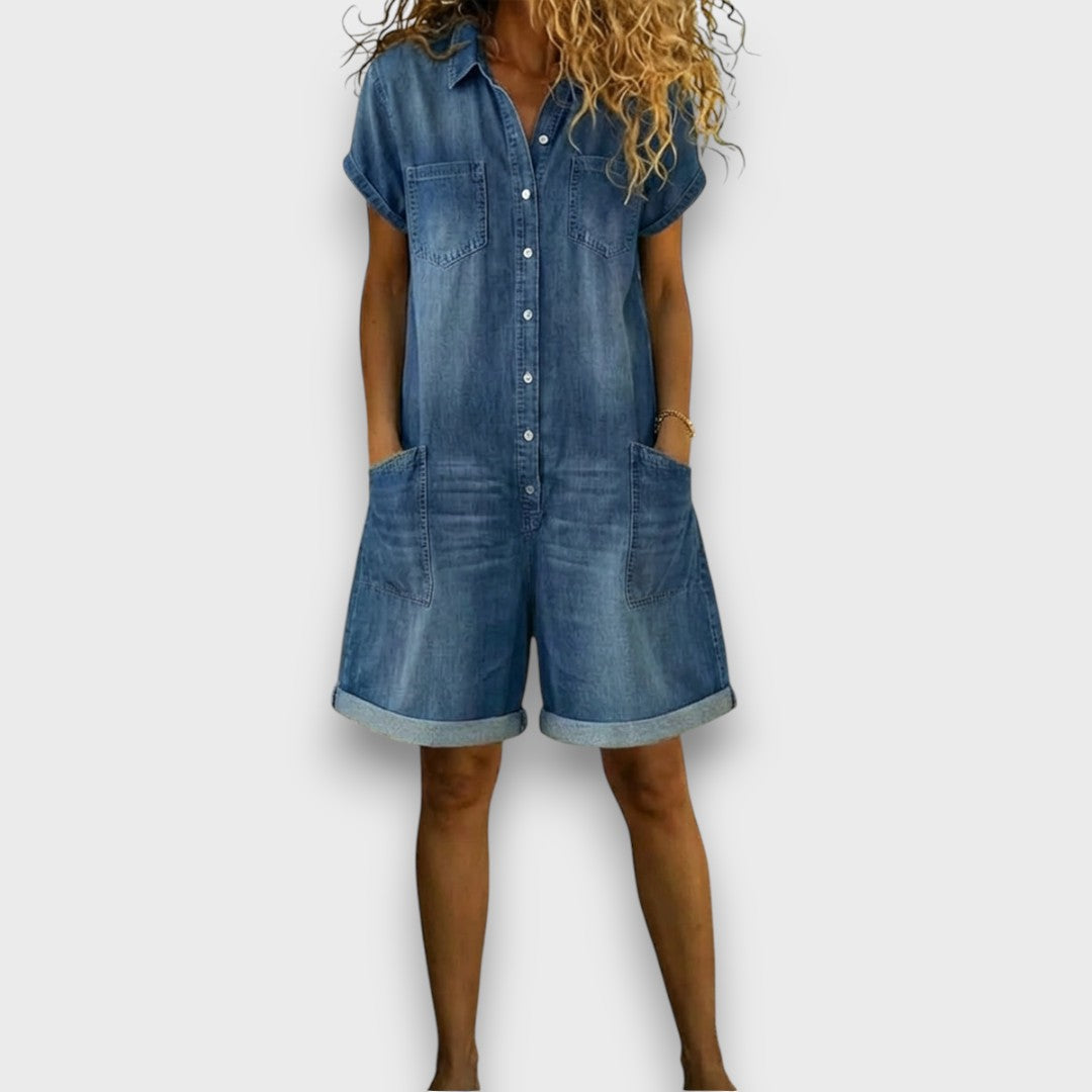 Alice | Timeless and Breezy Retro Inspired Jumpsuit 0