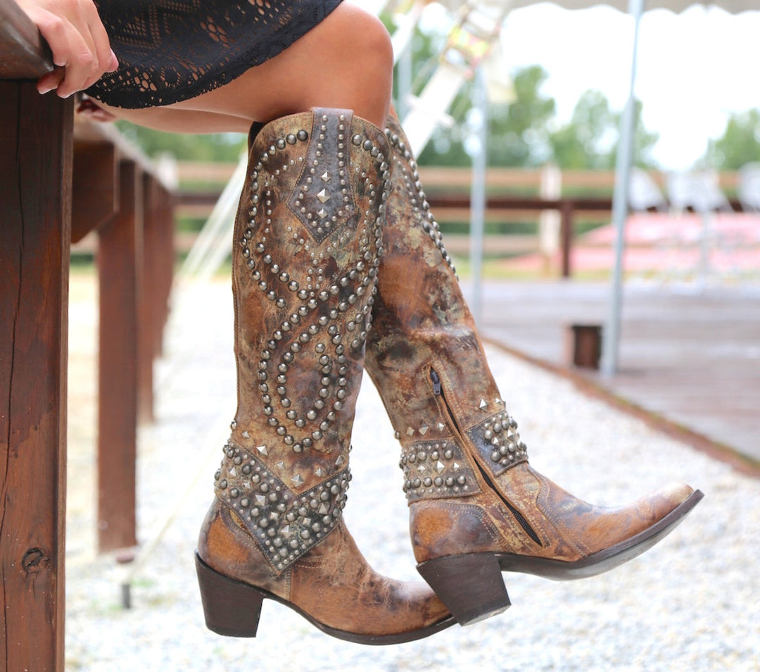 Alisha | Vintage High-Cut Boots 3