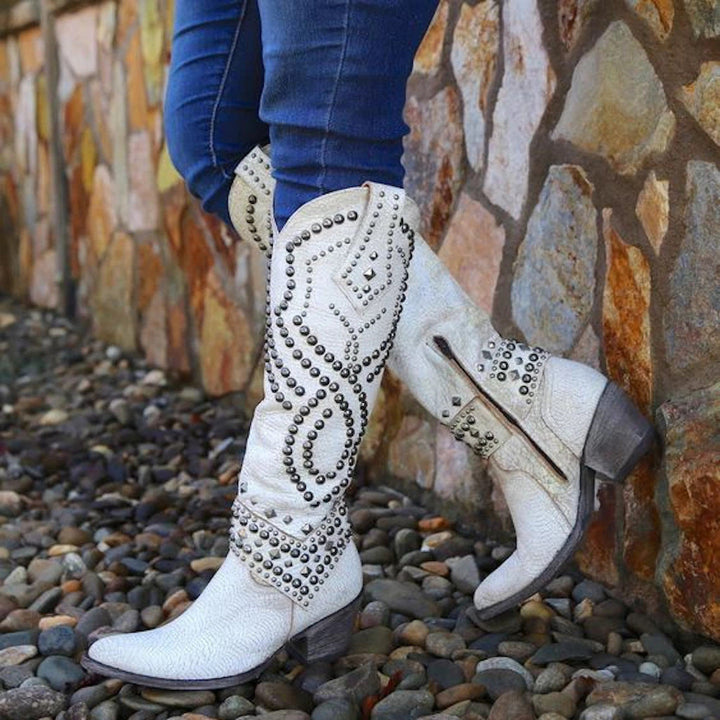 Alisha | Vintage High-Cut Boots 6