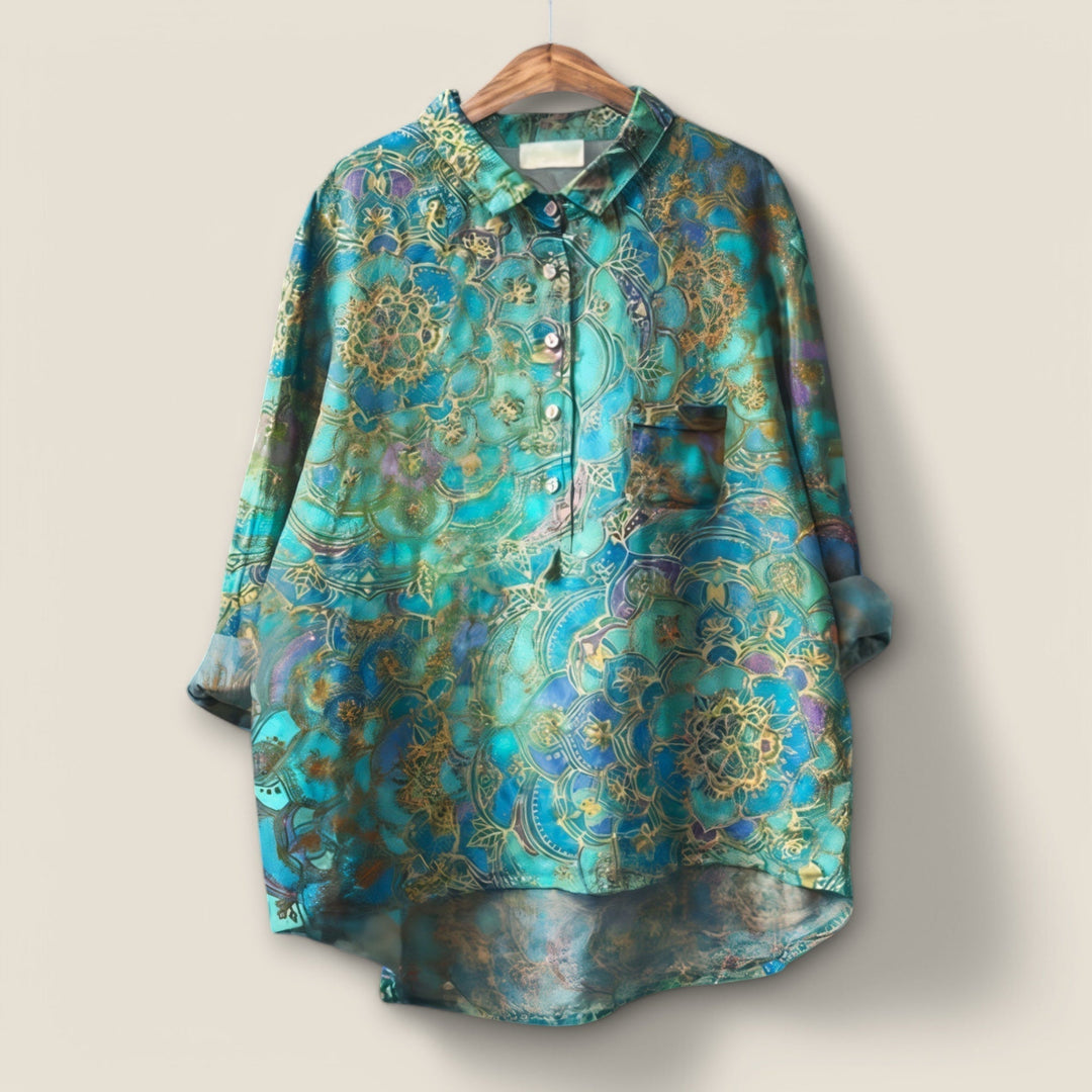 Amelia | Blouse with floral print 9