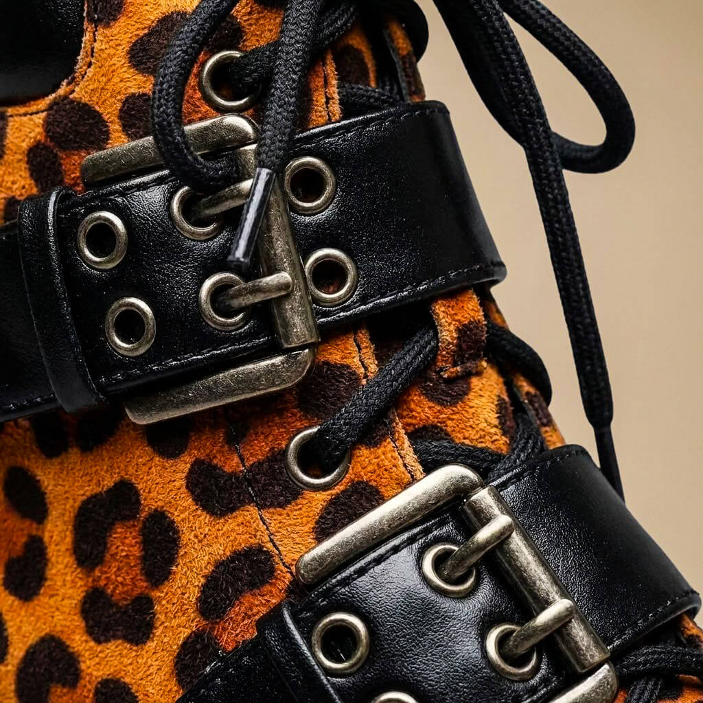 Amelia | Bold Presence And Premium Buckle Ankle Boots 2