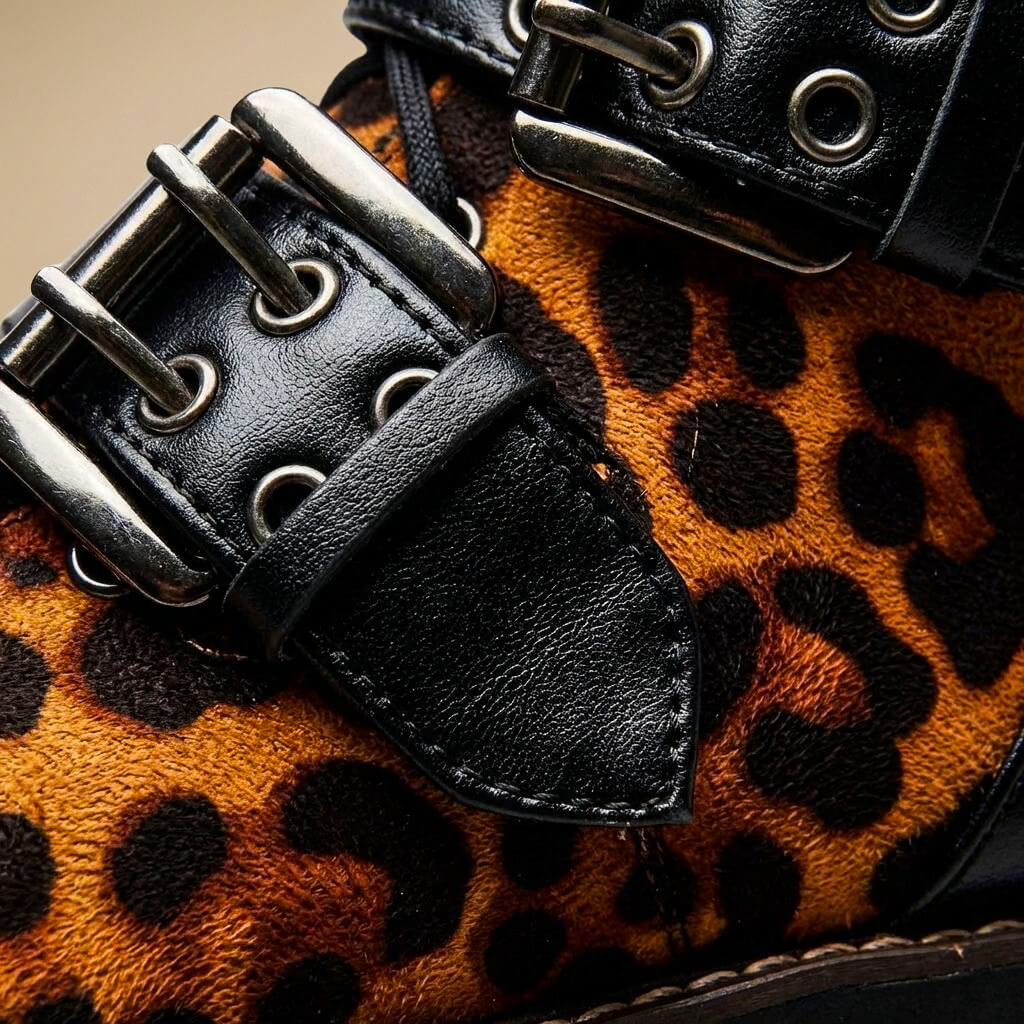 Amelia | Bold Presence And Premium Buckle Ankle Boots 3