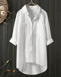 Lily | Lightweight Linen Summer Blouse