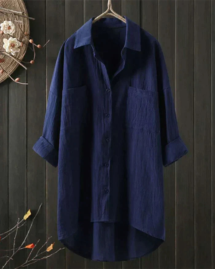 Amelie | Linen Summer Blouse for Women 5