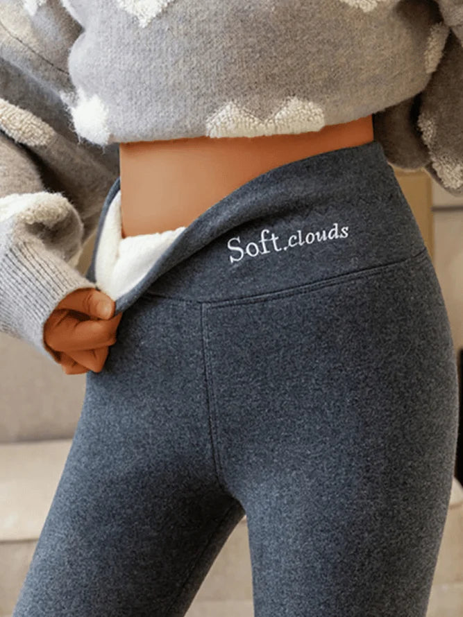 Thalina | Warm & Flexible Winter Fleece Leggings