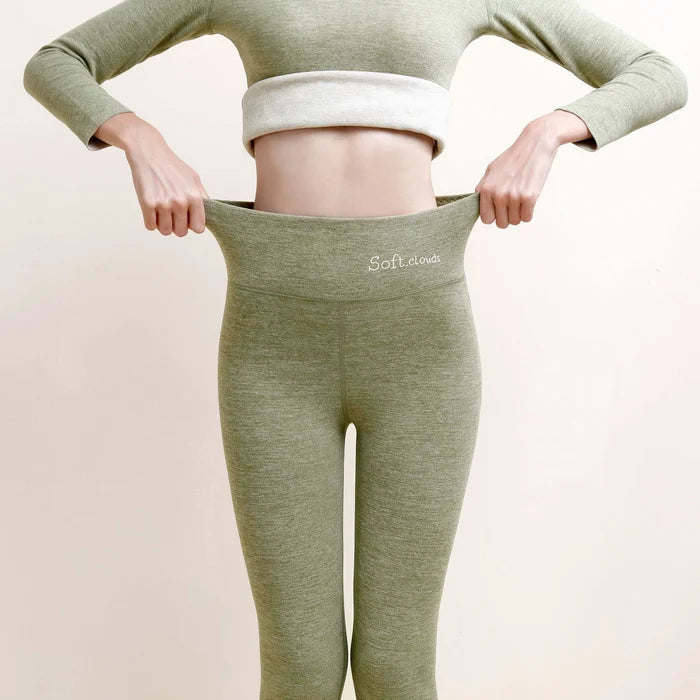 Thalina | Warm & Flexible Winter Fleece Leggings