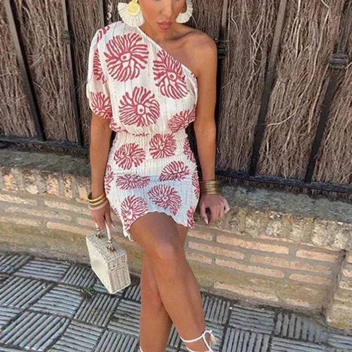 Amy | Elegant Short Summer Wedding Guest Dress 1