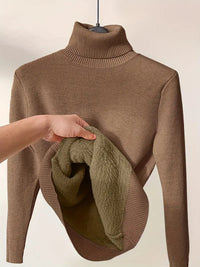 Serina | Maglione a Collo Alto Accogliente