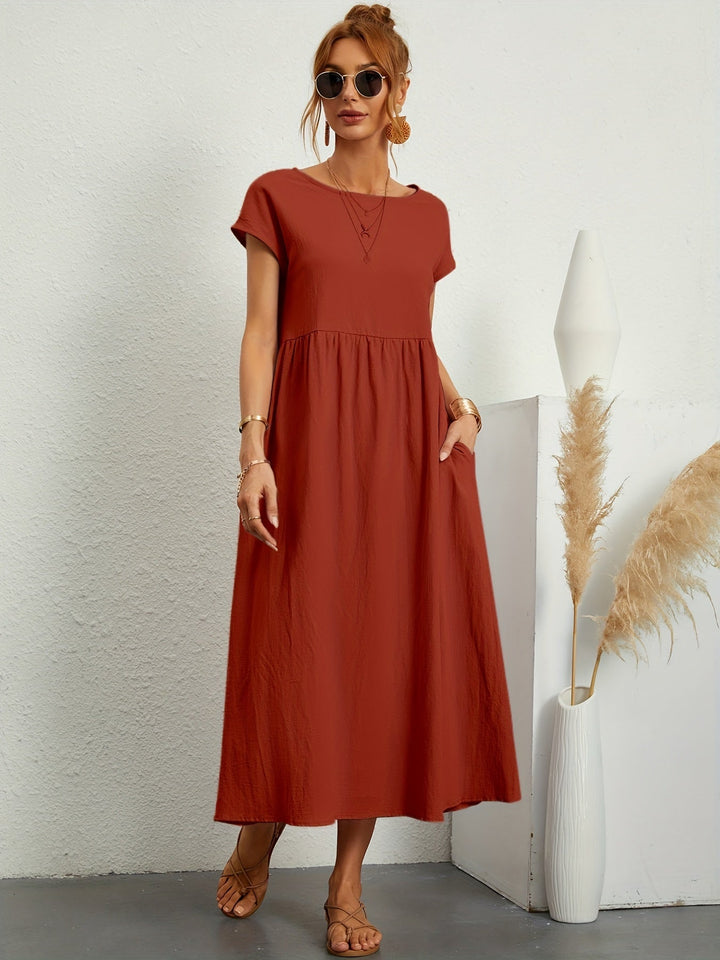 Annabeth | casual summer dress with loose pockets 15