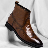 Oliver | Elegant and Stylish Italian Leather Boots