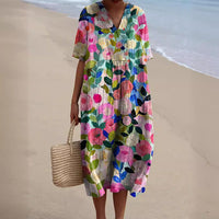Mila | Floral Print Dress for Women