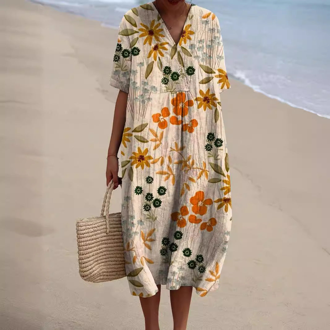 Aria | Flowered dress 2