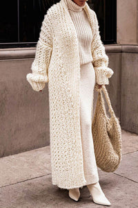 Stella | Elegant and Oversized Chunky Knit Longline Cardigan
