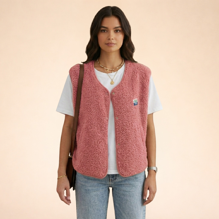 Arielle | Sherpa Fleece Vest – Cozy, Lightweight & Versatile for Everyday Comfort 1