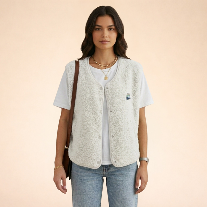 Arielle | Sherpa Fleece Vest – Cozy, Lightweight & Versatile for Everyday Comfort 2