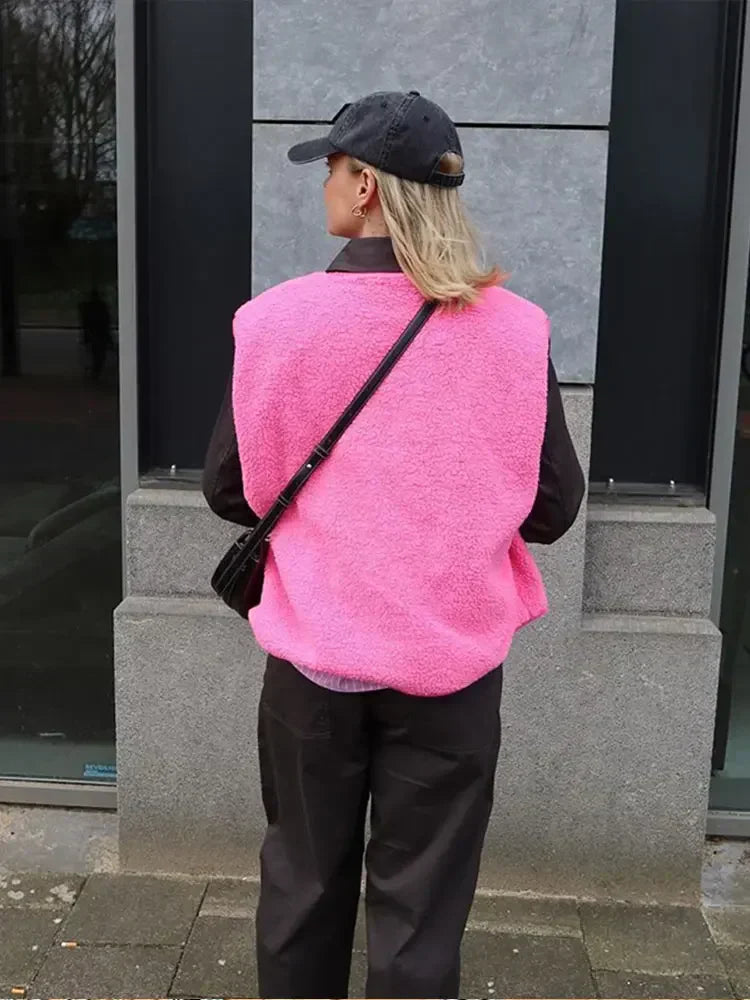 Arielle | Sherpa Fleece Vest – Cozy, Lightweight & Versatile for Everyday Comfort 7