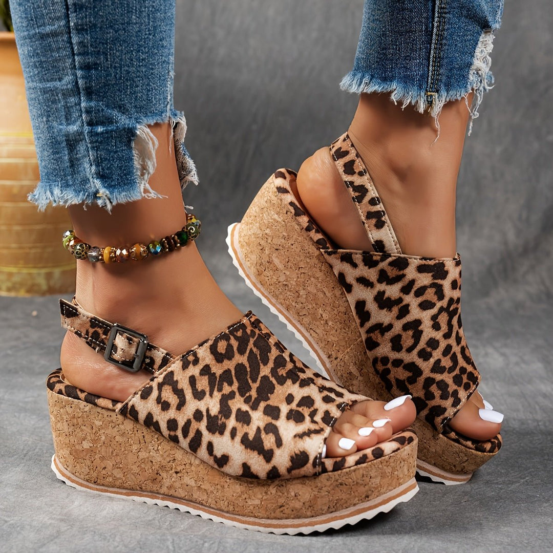 Ava | Comfortable Platform Wedge Sandals 2