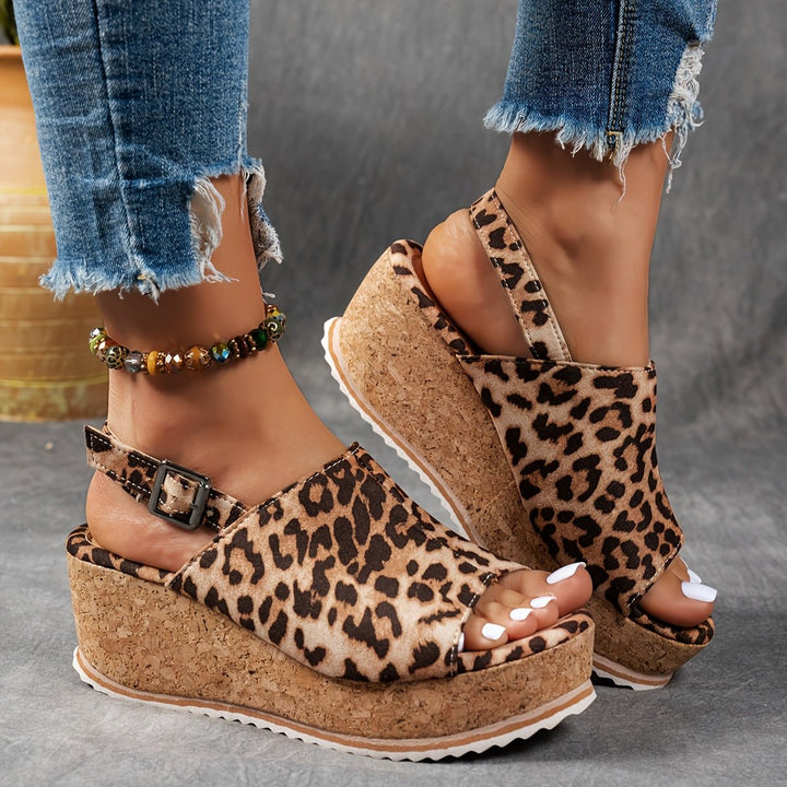 Ava | Comfortable Platform Wedge Sandals 5