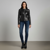 Shelley | Giacca in pelle premium senza tempo