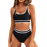 Alice | Sporty And Supportive High Waist Bikini Set