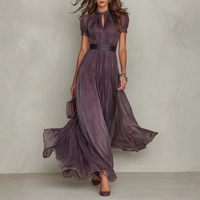 Christina | Timeless and Romantic Chiffon Evening Maxi Dress