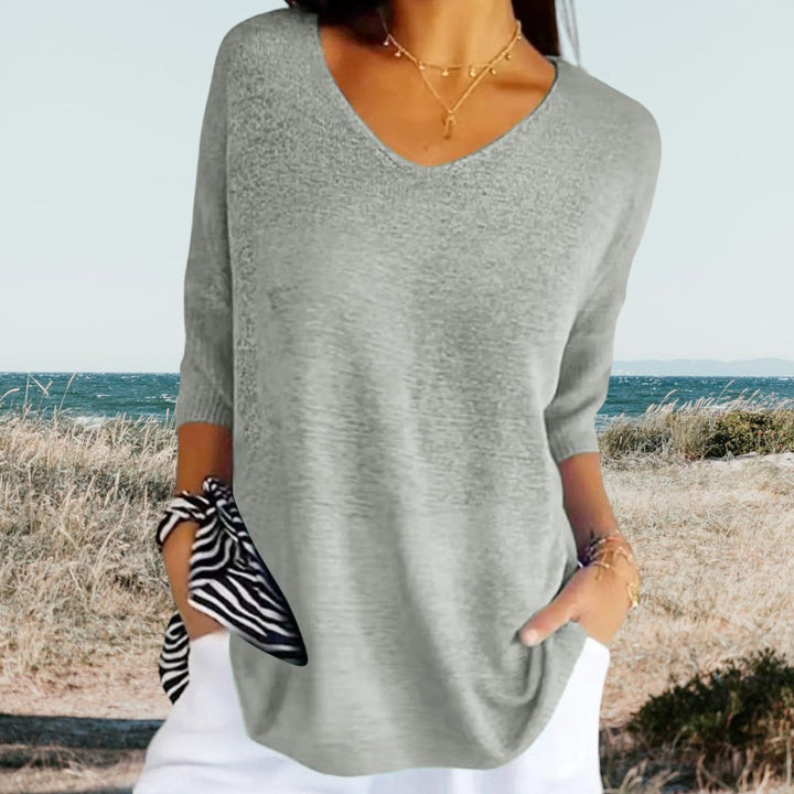 Bella | Lightweight V-Neck, Summer Style 8