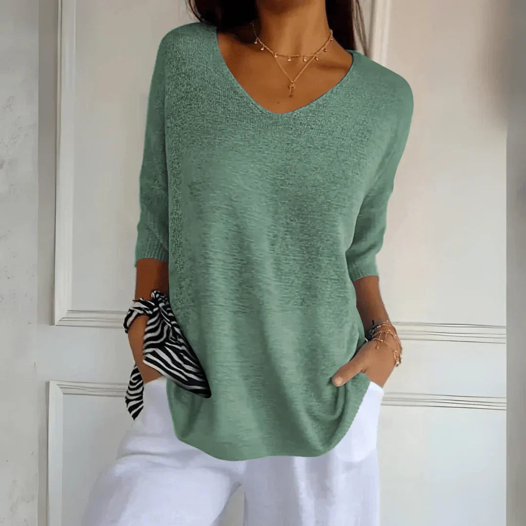 Bella | Relaxed elegant top 4