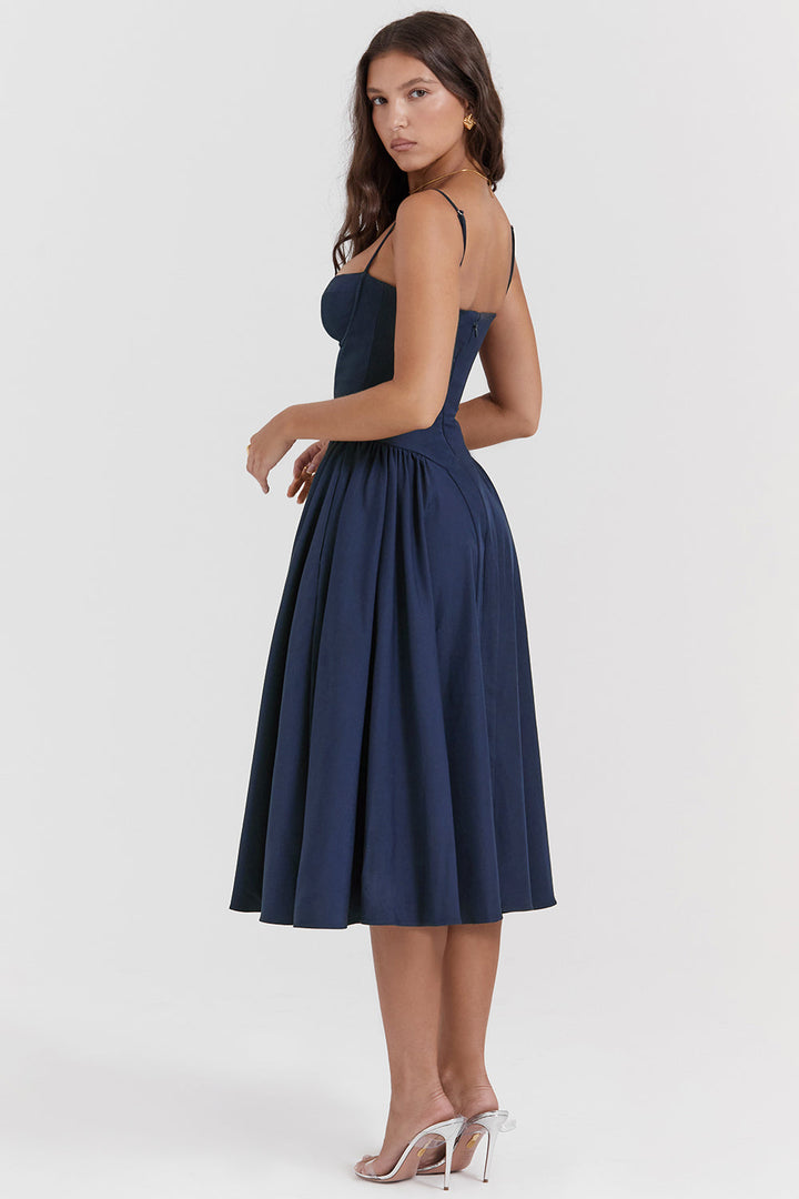 Bianca | Modern Corset Flowy A-Line Summer Dress 2