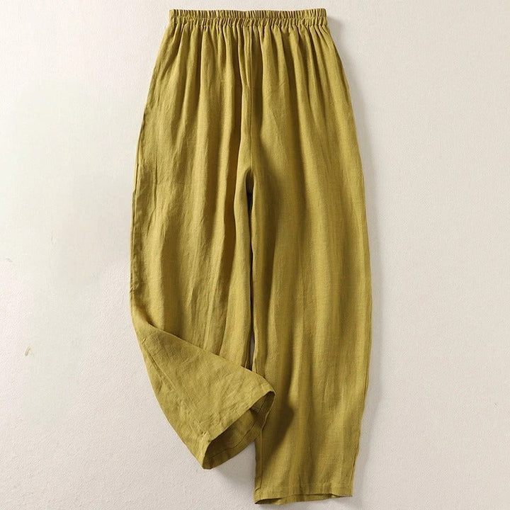 Blythe | Elegant High-Rise Wide Leg Trousers for Women - Comfortable & Versatile Palazzos 1