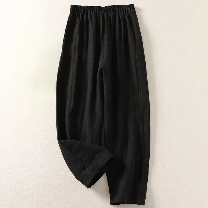 Blythe | Elegant High-Rise Wide Leg Trousers for Women - Comfortable & Versatile Palazzos 2