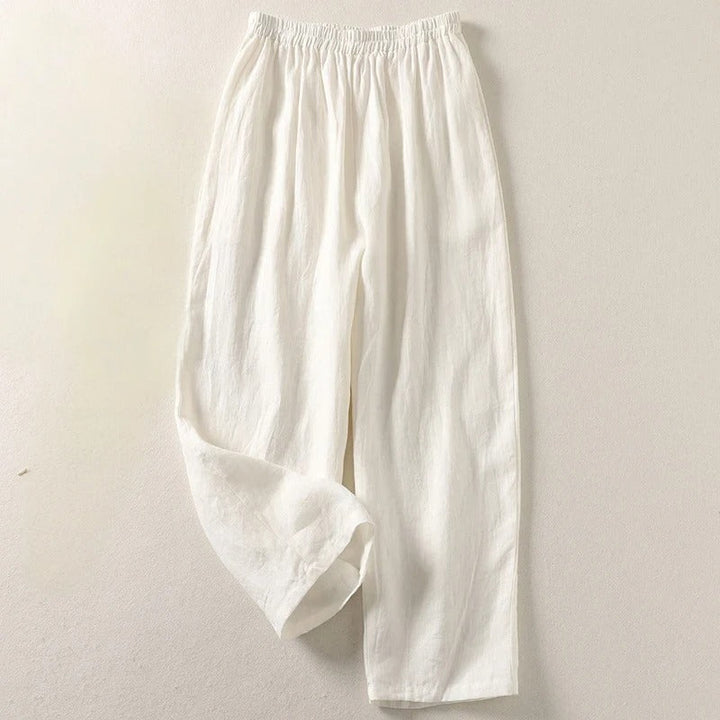 Blythe | Elegant High-Rise Wide Leg Trousers for Women - Comfortable & Versatile Palazzos 4