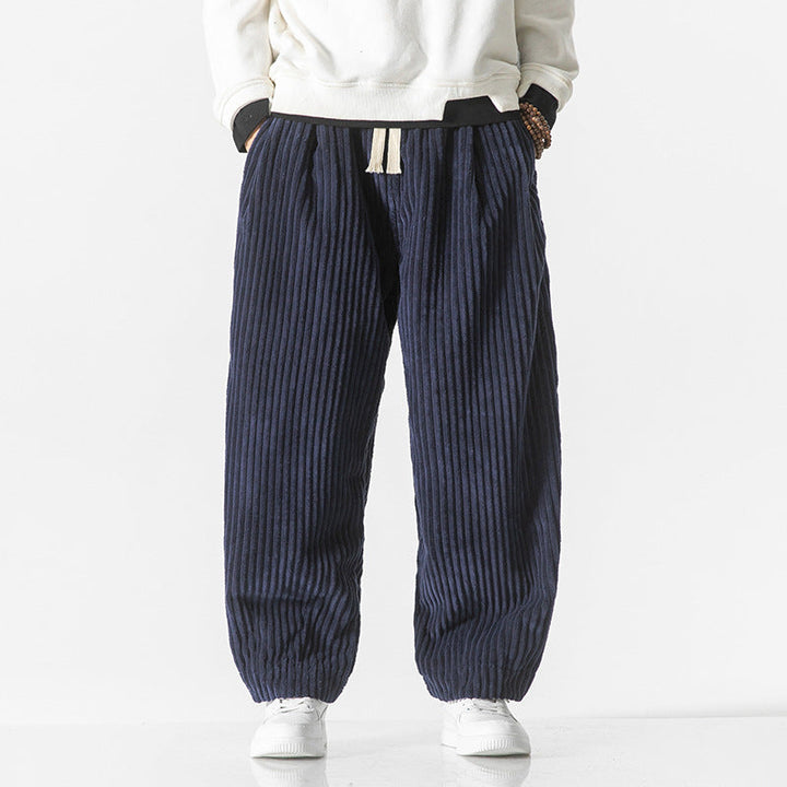 Cameron | Japanese Minimalist Style  Cordhose Pants 0