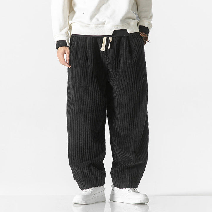 Cameron | Japanese Minimalist Style  Cordhose Pants 1