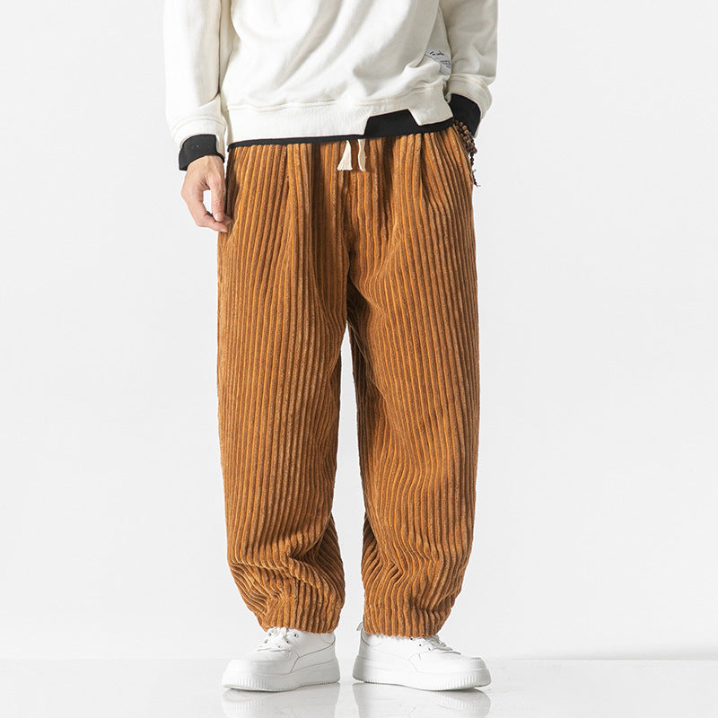 Cameron | Japanese Minimalist Style  Cordhose Pants 2