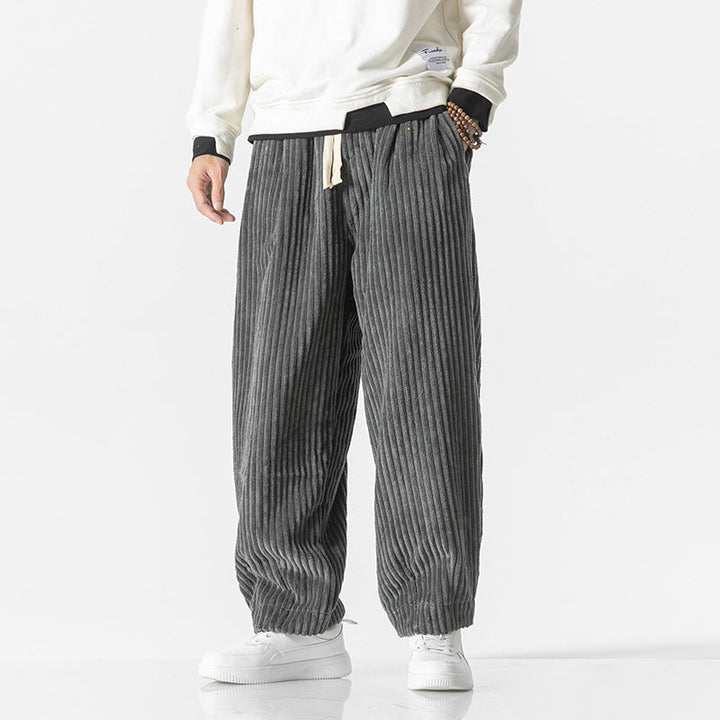 Cameron | Japanese Minimalist Style  Cordhose Pants 3