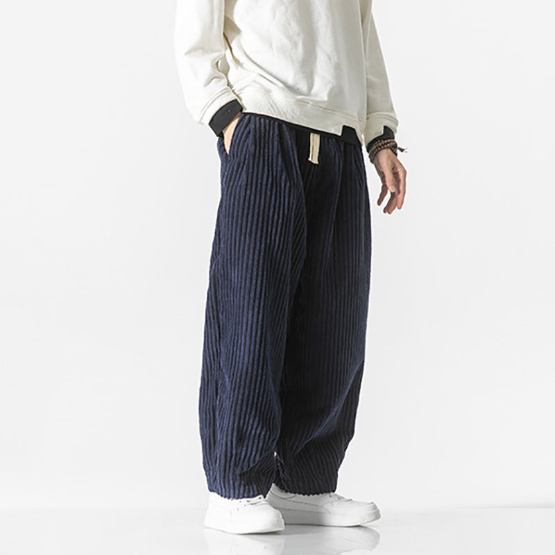 Cameron | Japanese Minimalist Style  Cordhose Pants 5