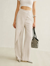 Victoria | Sophisticated And Modern Asymmetric Wrap Trousers